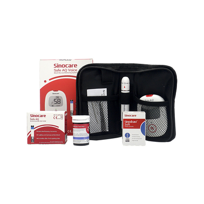 de Stem van het Bloedsugar test kit electric with van 0.6μL Autocode Draagbare Rapportering