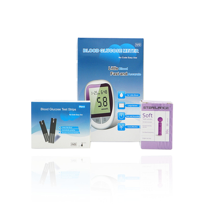 0.6μL de diabetes Pijnloze Huisglucose controleert Beschikbare Lancetten met 28G-Naalden