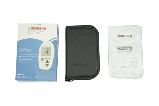 Ce-de Bloedglucosemeter 8s die van het Huisziekenhuis met LCD Digitale Vertoning testen