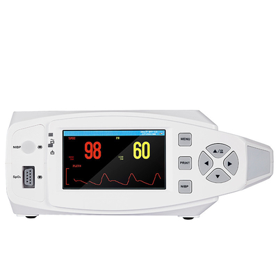 Van de de Parameter Veterinaire Monitor van TFT de Medische Multi Geduldige Monitor Draagbare SpO2 ECG