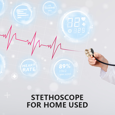 Correcte Sporen die Digitale Slimme Bluetooth-Stethoscoop voor Nauwkeurige Controle registreren