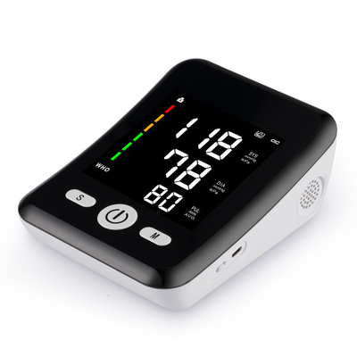 Huis Medische Sphygmomanometer met Slimme Vertonings Gelijktijdige Opsporing van Harttarief