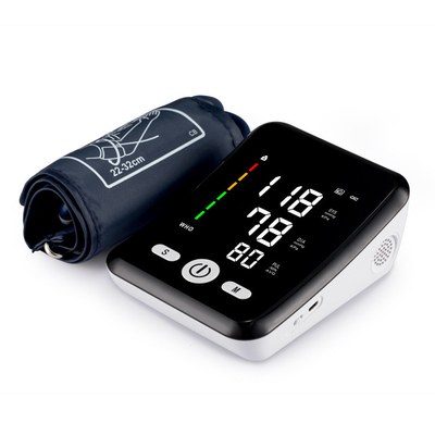 Huis Medische Sphygmomanometer met Slimme Vertonings Gelijktijdige Opsporing van Harttarief