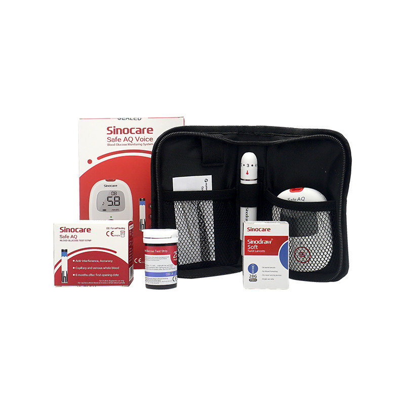 de Stem van het Bloedsugar test kit electric with van 0.6μL Autocode Draagbare Rapportering