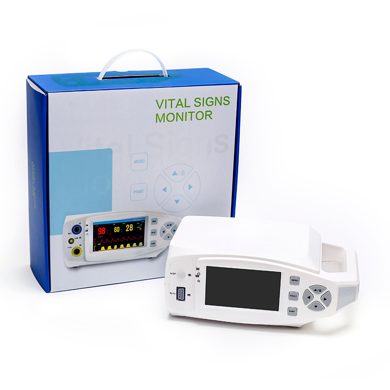 2000mAh van de Bloeddrukmetertft van de honddierenarts het Scherm Handbediend Vital Signs Monitor Vet